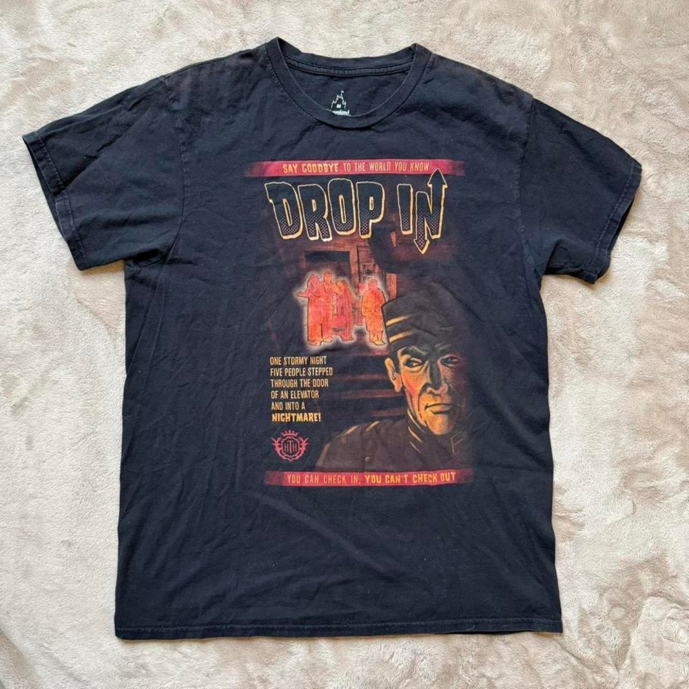 Vintage‎ disneyland drop in graphic tee